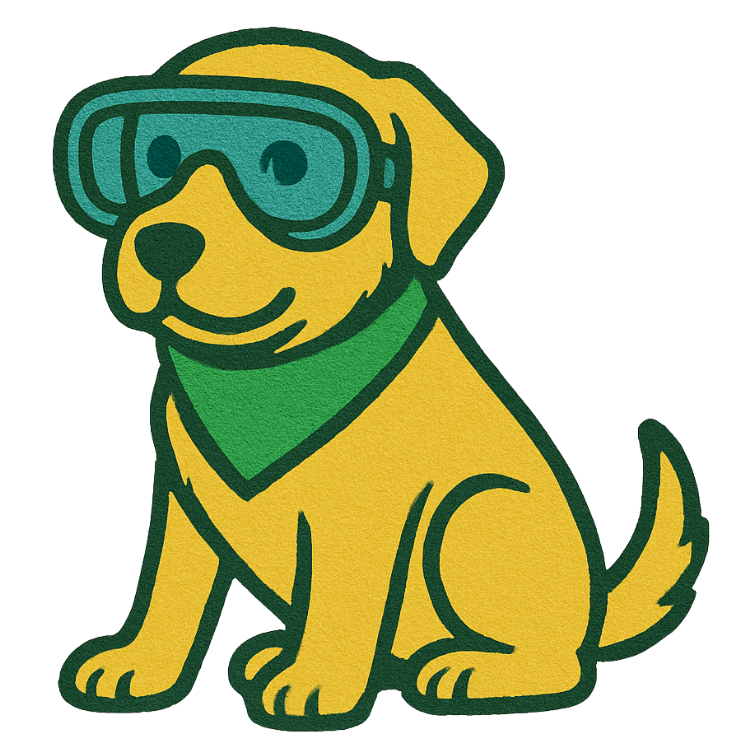 DozzlePets mascot logo